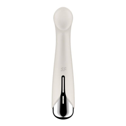 Spinning G-Spot 1 - Beige – Rechargeable, Discreet, Intimate Wellness Accessory – Quiet, Rechargeable, Waterproof, Couples & Solo Use, Discreet Intimate Wellness Accessory