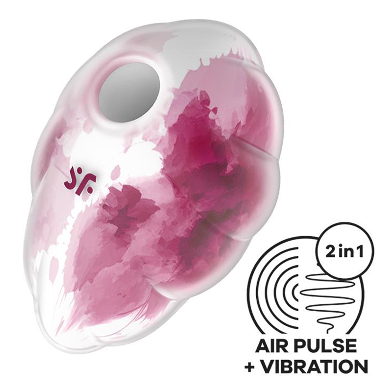 Cloud Dancer - Red – Rechargeable, Discreet, Intimate Wellness Accessory – Quiet, Rechargeable, Waterproof, Couples & Solo Use, Discreet Intimate Wellness Accessory