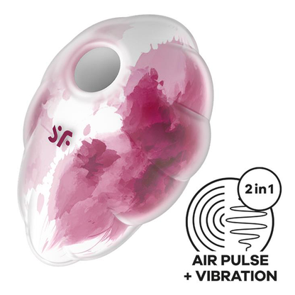 Cloud Dancer - Red – Rechargeable, Discreet, Intimate Wellness Accessory – Quiet, Rechargeable, Waterproof, Couples & Solo Use, Discreet Intimate Wellness Accessory