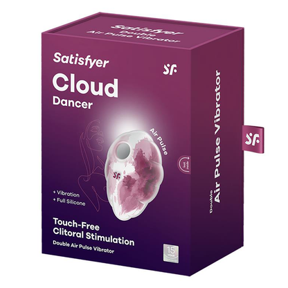 Cloud Dancer - Red – Rechargeable, Discreet, Intimate Wellness Accessory – Quiet, Rechargeable, Waterproof, Couples & Solo Use, Discreet Intimate Wellness Accessory