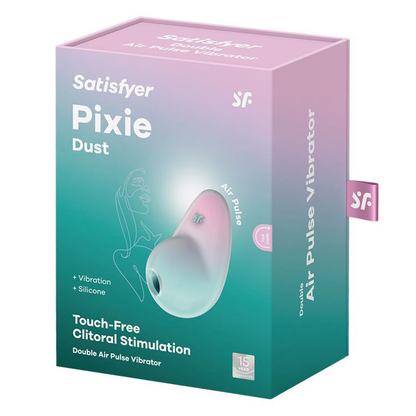 Pixie Dust - Mint/Pink – Rechargeable, Discreet, Intimate Wellness Accessory – Quiet, Rechargeable, Waterproof, Couples & Solo Use, Discreet Intimate Wellness Accessory