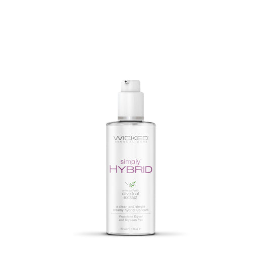 Simply Hybrid 2.3oz – Rechargeable, Discreet, Intimate Wellness Accessory – Quiet, Rechargeable, Waterproof, Couples & Solo Use, Discreet Intimate Wellness Accessory