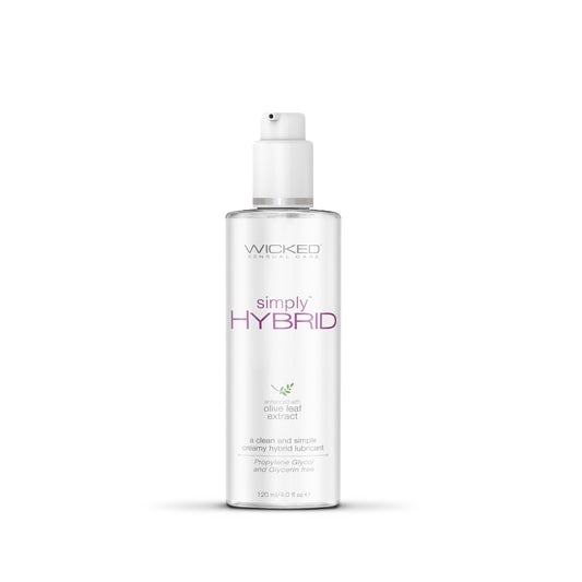 Simply Hybrid 4oz – Rechargeable, Discreet, Intimate Wellness Accessory – Quiet, Rechargeable, Waterproof, Couples & Solo Use, Discreet Intimate Wellness Accessory