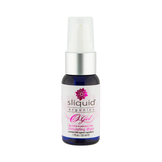 Sliquid Organics Stimulating O Gel – Rechargeable, Discreet, Intimate Wellness Accessory – Quiet, Rechargeable, Waterproof, Couples & Solo Use, Discreet Intimate Wellness Accessory