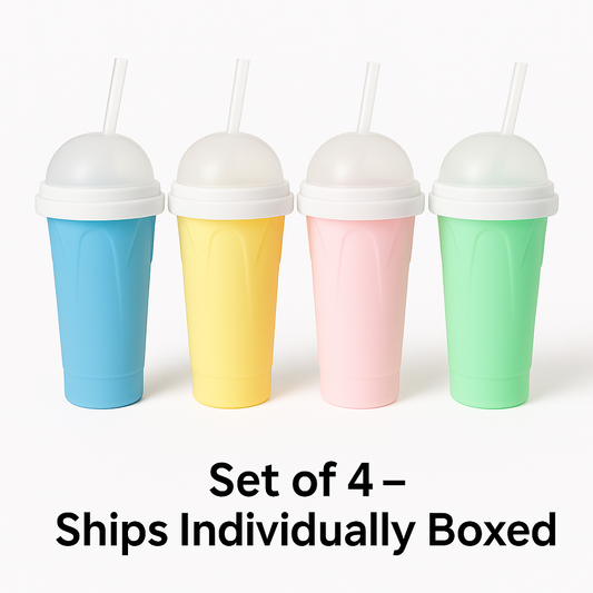 Slushie Cup – 4-Pack Bundle (Value Set)