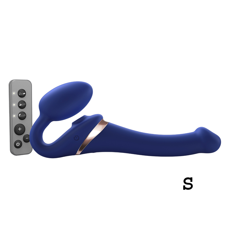 MULTI ORGASM BENDABLE wearable massager - S - NIGHT BLUE – Rechargeable, Discreet, Intimate Wellness Accessory – Quiet, Rechargeable, Waterproof, Couples & Solo Use, Discreet Intimate Wellness Accessory