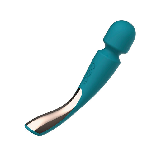 Smart Wand 2 Medium Ocean Blue – Rechargeable, Discreet, Intimate Wellness Accessory – Quiet, Rechargeable, Waterproof, Couples & Solo Use, Discreet Intimate Wellness Accessory