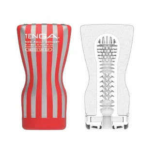 Soft Tube Cup Standard Male solo massager – Rechargeable, Discreet, Intimate Wellness Accessory – Quiet, Rechargeable, Waterproof, Couples & Solo Use, Discreet Intimate Wellness Accessory