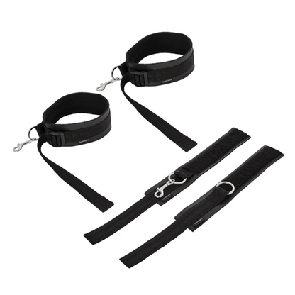 Thigh and Wrist Cuffs Set – Rechargeable, Discreet, Intimate Wellness Accessory – Quiet, Rechargeable, Waterproof, Couples & Solo Use, Discreet Intimate Wellness Accessory