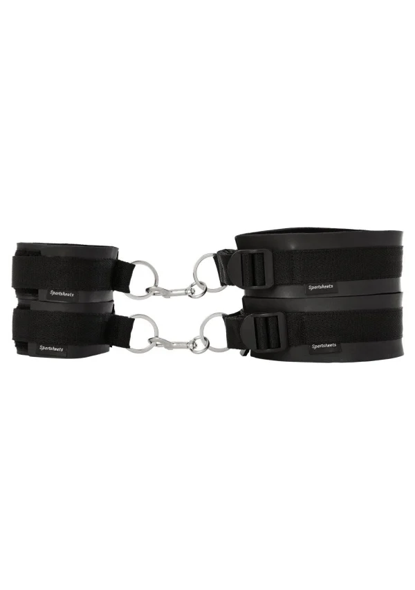 Thigh and Wrist Cuffs Set – Rechargeable, Discreet, Intimate Wellness Accessory – Quiet, Rechargeable, Waterproof, Couples & Solo Use, Discreet Intimate Wellness Accessory