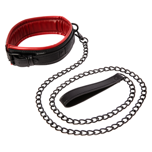 Saffron Leash & Collar – Rechargeable, Discreet, Intimate Wellness Accessory – Quiet, Rechargeable, Waterproof, Couples & Solo Use, Discreet Intimate Wellness Accessory