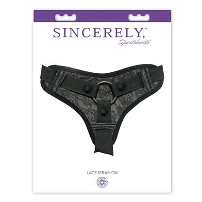 Sinc Lace Strap On – Rechargeable, Discreet, Intimate Wellness Accessory – Quiet, Rechargeable, Waterproof, Couples & Solo Use, Discreet Intimate Wellness Accessory