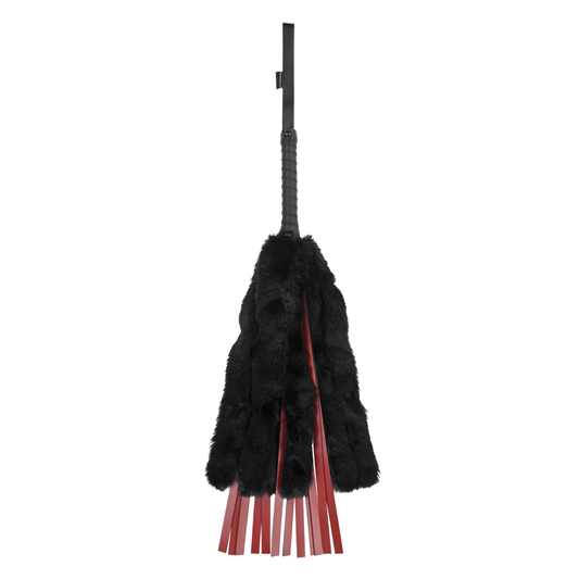 Saffron Faux Fur Flogger – Rechargeable, Discreet, Intimate Wellness Accessory – Quiet, Rechargeable, Waterproof, Couples & Solo Use, Discreet Intimate Wellness Accessory