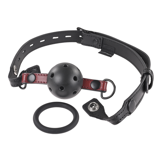 Saffron Interchangeable Gag – Rechargeable, Discreet, Intimate Wellness Accessory – Quiet, Rechargeable, Waterproof, Couples & Solo Use, Discreet Intimate Wellness Accessory