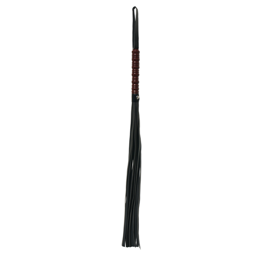 Mahogany Flogger – Rechargeable, Discreet, Intimate Wellness Accessory – Quiet, Rechargeable, Waterproof, Couples & Solo Use, Discreet Intimate Wellness Accessory