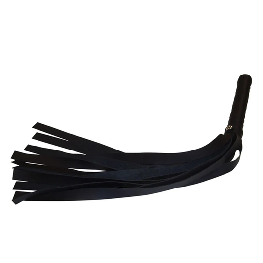 Mini Faux Leather Flogger – Rechargeable, Discreet, Intimate Wellness Accessory – Quiet, Rechargeable, Waterproof, Couples & Solo Use, Discreet Intimate Wellness Accessory