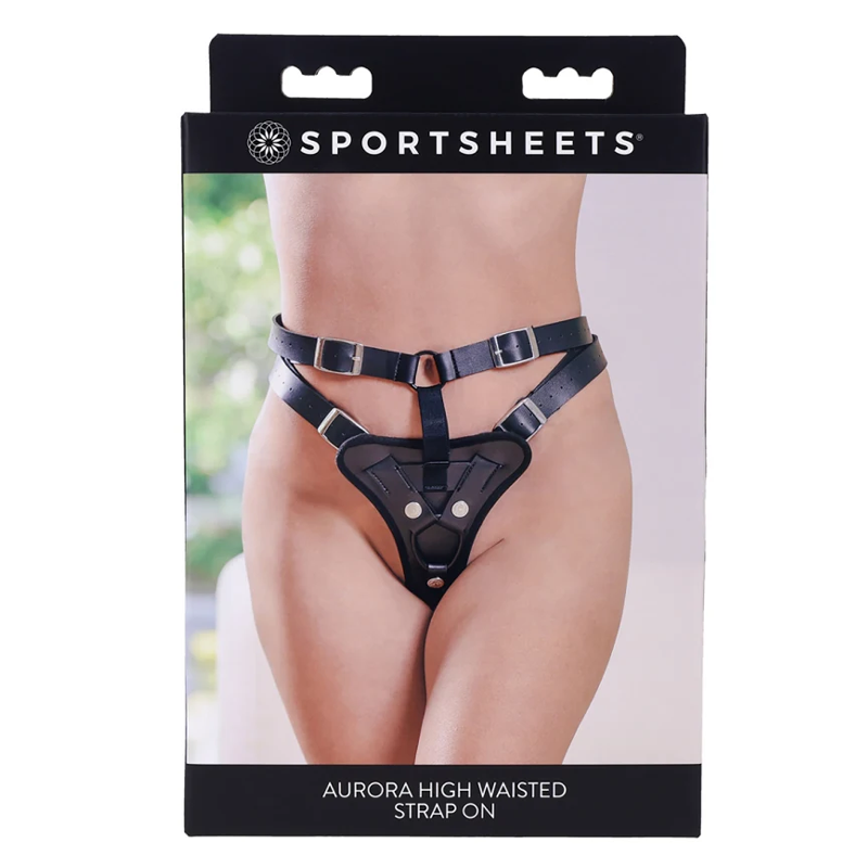Aurora High Waisted Strap On – Rechargeable, Discreet, Intimate Wellness Accessory – Quiet, Rechargeable, Waterproof, Couples & Solo Use, Discreet Intimate Wellness Accessory