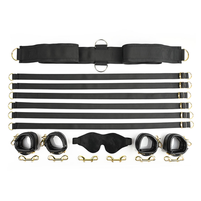 Under the Bed Restraint Set Special Edition. – Rechargeable, Discreet, Intimate Wellness Accessory – Quiet, Rechargeable, Waterproof, Couples & Solo Use, Discreet Intimate Wellness Accessory