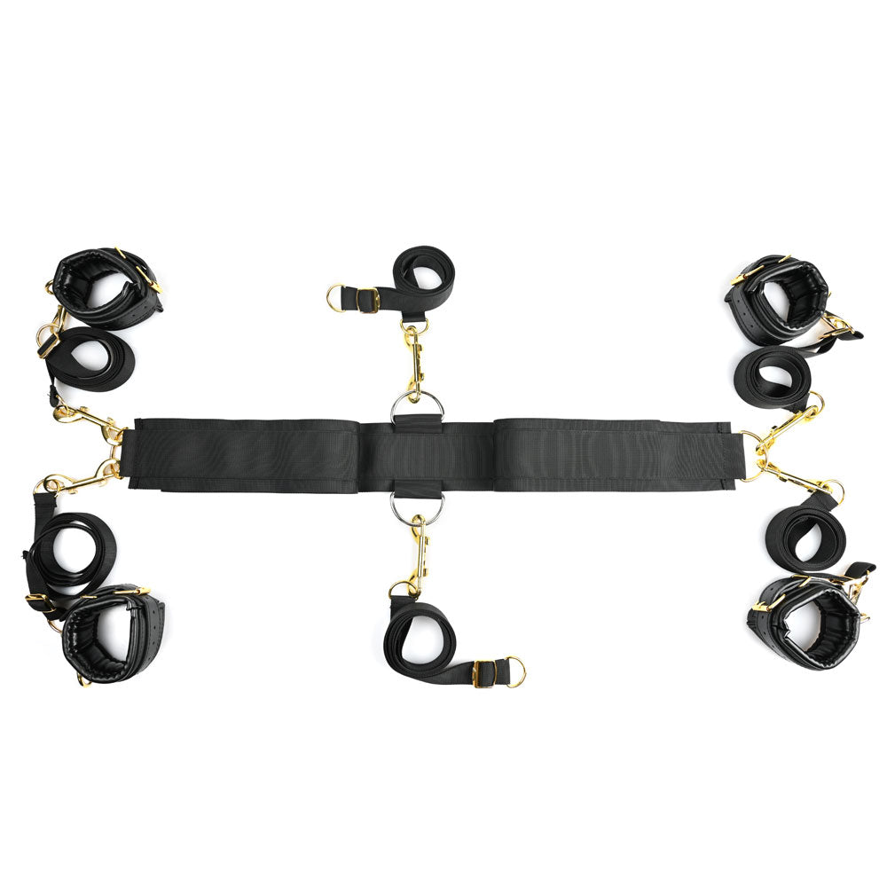 Under the Bed Restraint Set Special Edition. – Rechargeable, Discreet, Intimate Wellness Accessory – Quiet, Rechargeable, Waterproof, Couples & Solo Use, Discreet Intimate Wellness Accessory