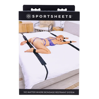 No Matter Where playful restraint Restraint System – Rechargeable, Discreet, Intimate Wellness Accessory – Quiet, Rechargeable, Waterproof, Couples & Solo Use, Discreet Intimate Wellness Accessory