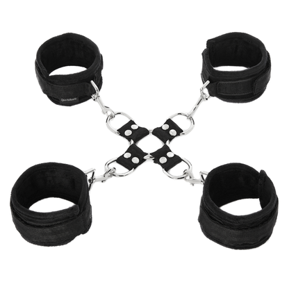 Hog Tie & Cuff Set – Rechargeable, Discreet, Intimate Wellness Accessory – Quiet, Rechargeable, Waterproof, Couples & Solo Use, Discreet Intimate Wellness Accessory