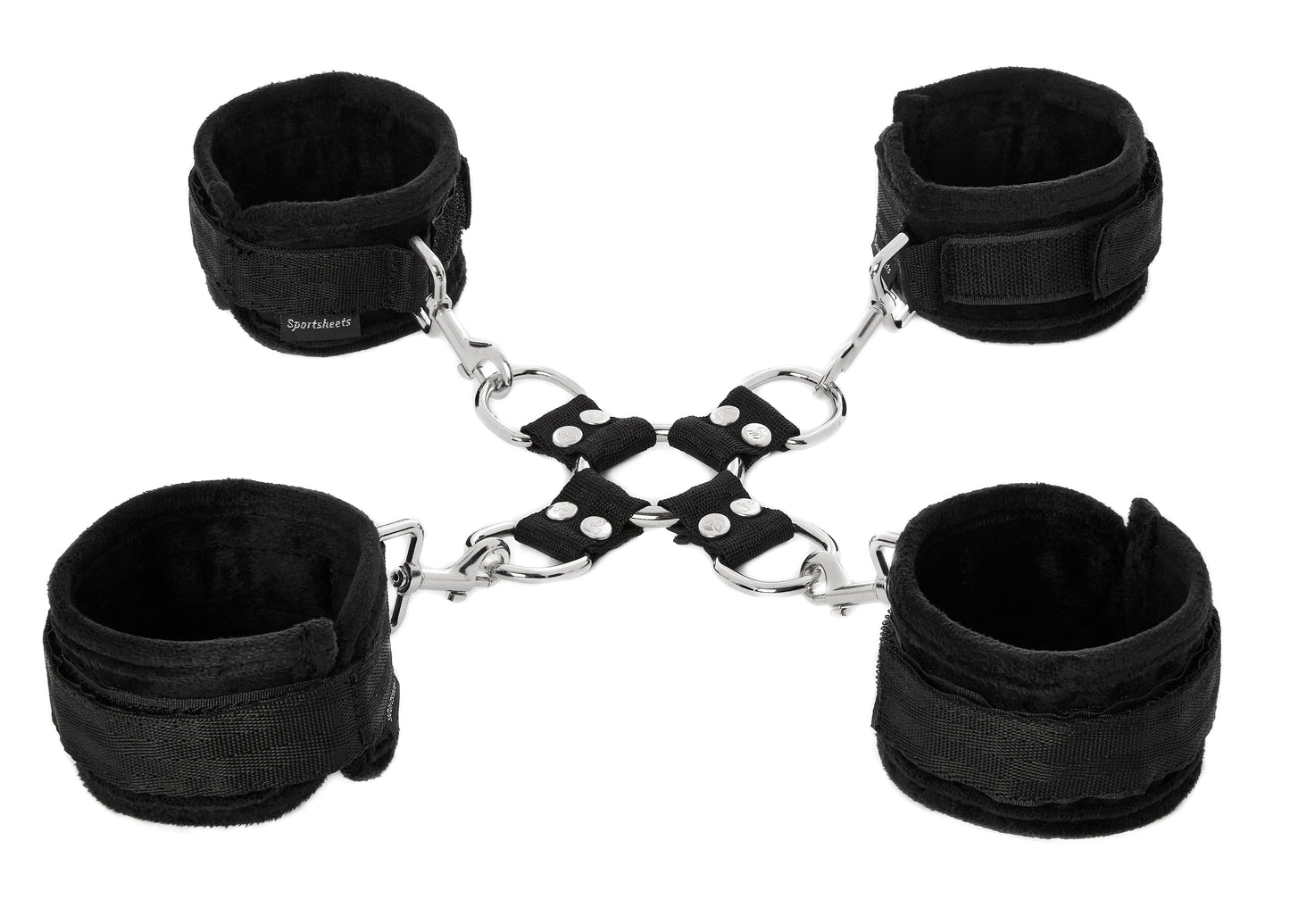 Hog Tie & Cuff Set – Rechargeable, Discreet, Intimate Wellness Accessory – Quiet, Rechargeable, Waterproof, Couples & Solo Use, Discreet Intimate Wellness Accessory