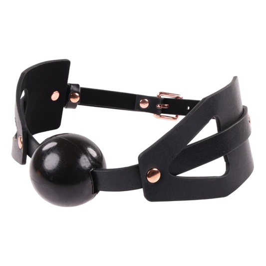 Brat Ball Gag – Rechargeable, Discreet, Intimate Wellness Accessory – Quiet, Rechargeable, Waterproof, Couples & Solo Use, Discreet Intimate Wellness Accessory