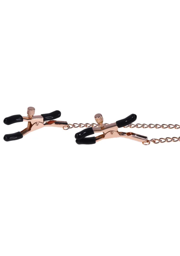 Brat Charmed Nipple Clamps – Rechargeable, Discreet, Intimate Wellness Accessory – Quiet, Rechargeable, Waterproof, Couples & Solo Use, Discreet Intimate Wellness Accessory