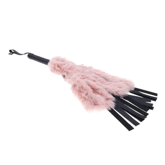 Brat Faux Fur Flogger – Rechargeable, Discreet, Intimate Wellness Accessory – Quiet, Rechargeable, Waterproof, Couples & Solo Use, Discreet Intimate Wellness Accessory