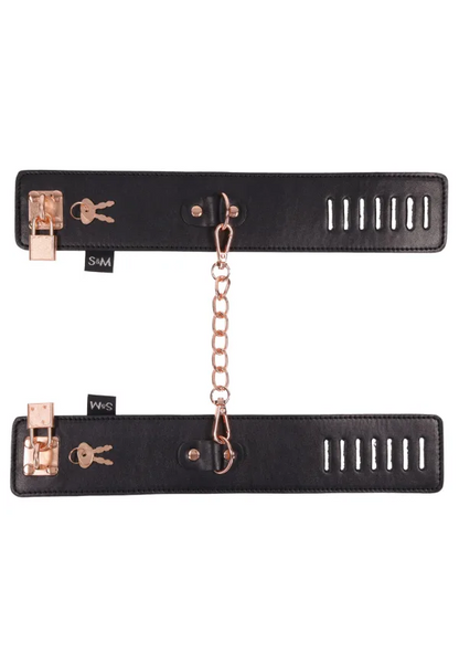 Brat Locking Cuffs – Rechargeable, Discreet, Intimate Wellness Accessory – Quiet, Rechargeable, Waterproof, Couples & Solo Use, Discreet Intimate Wellness Accessory