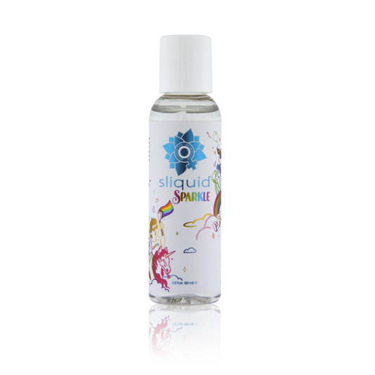 Sparkle Pride personal lubricant 2oz – Rechargeable, Discreet, Intimate Wellness Accessory – Quiet, Rechargeable, Waterproof, Couples & Solo Use, Discreet Intimate Wellness Accessory