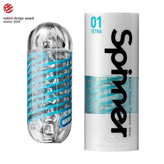 Spinner 01 Tetra – Rechargeable, Discreet, Intimate Wellness Accessory – Quiet, Rechargeable, Waterproof, Couples & Solo Use, Discreet Intimate Wellness Accessory