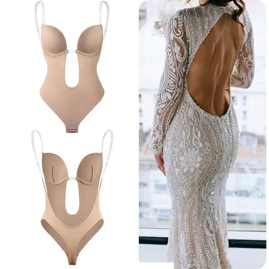 ✨Backless Body Shaper Bra – Rechargeable, Discreet, Intimate Wellness Accessory – Quiet, Rechargeable, Waterproof, Couples & Solo Use, Discreet Intimate Wellness Accessory