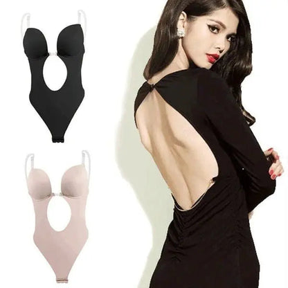 ✨Backless Body Shaper Bra – Rechargeable, Discreet, Intimate Wellness Accessory – Quiet, Rechargeable, Waterproof, Couples & Solo Use, Discreet Intimate Wellness Accessory
