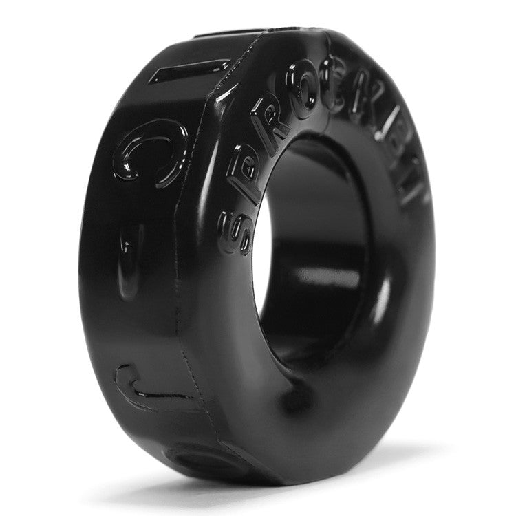 SPROCKET, cockring - BLACK – Rechargeable, Discreet, Intimate Wellness Accessory – Quiet, Rechargeable, Waterproof, Couples & Solo Use, Discreet Intimate Wellness Accessory