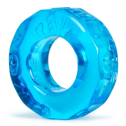 Oxballs SPROCKET, cockring - ICE BLUE – Rechargeable, Discreet, Intimate Wellness Accessory – Quiet, Rechargeable, Waterproof, Couples & Solo Use, Discreet Intimate Wellness Accessory