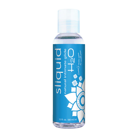 Sliquid H2O Lubricant 2oz – Rechargeable, Discreet, Intimate Wellness Accessory – Quiet, Rechargeable, Waterproof, Couples & Solo Use, Discreet Intimate Wellness Accessory