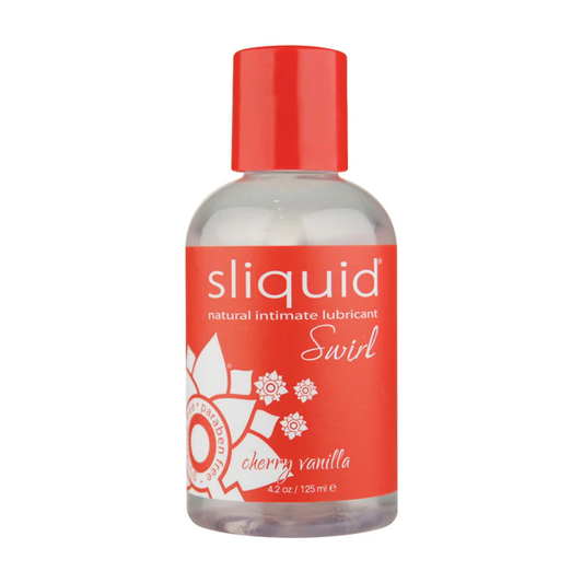 Naturals Swirl - Cherry Vanilla 4.2oz – Rechargeable, Discreet, Intimate Wellness Accessory – Quiet, Rechargeable, Waterproof, Couples & Solo Use, Discreet Intimate Wellness Accessory