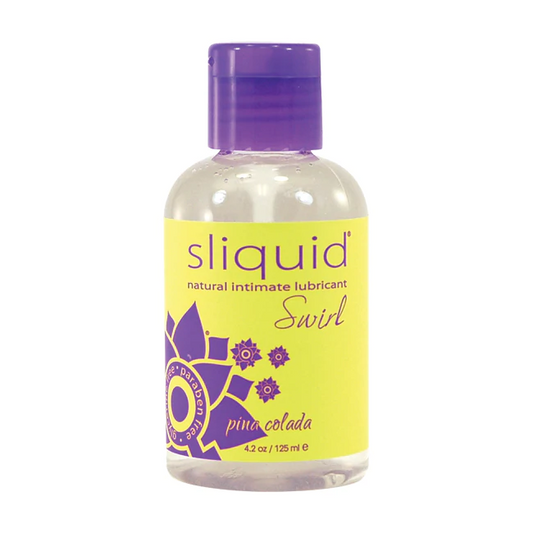 Naturals Swirl - Pina Colada 4.2oz – Rechargeable, Discreet, Intimate Wellness Accessory – Quiet, Rechargeable, Waterproof, Couples & Solo Use, Discreet Intimate Wellness Accessory