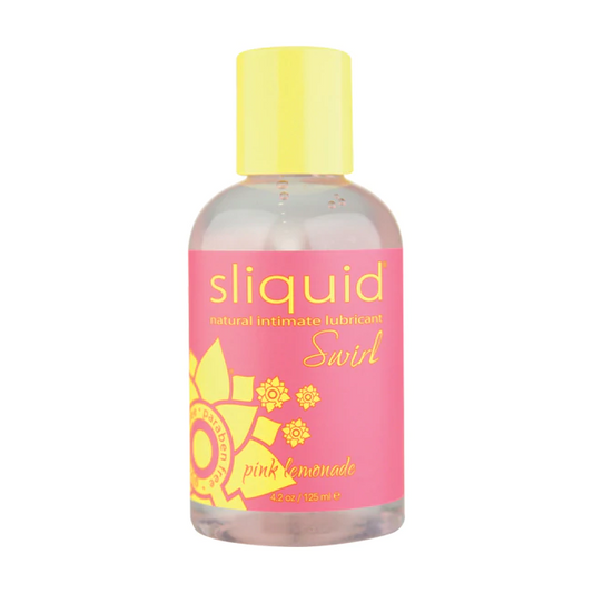 Naturals Swirl - Pink Lemonade 4.2oz – Rechargeable, Discreet, Intimate Wellness Accessory – Quiet, Rechargeable, Waterproof, Couples & Solo Use, Discreet Intimate Wellness Accessory