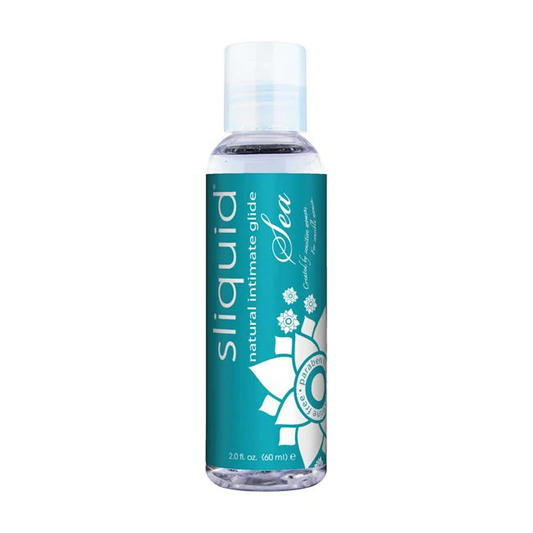 Sliquid Sea Carrageenan Lubricant 2oz – Rechargeable, Discreet, Intimate Wellness Accessory – Quiet, Rechargeable, Waterproof, Couples & Solo Use, Discreet Intimate Wellness Accessory