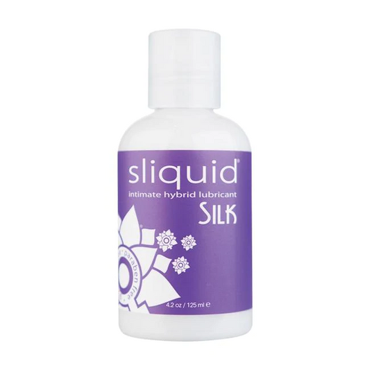 Sliquid Silk Lubricant 4.2oz – Rechargeable, Discreet, Intimate Wellness Accessory – Quiet, Rechargeable, Waterproof, Couples & Solo Use, Discreet Intimate Wellness Accessory