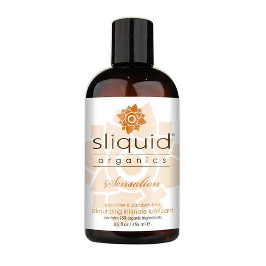 Sliquid Organics Sensation 8.5oz – Rechargeable, Discreet, Intimate Wellness Accessory – Quiet, Rechargeable, Waterproof, Couples & Solo Use, Discreet Intimate Wellness Accessory