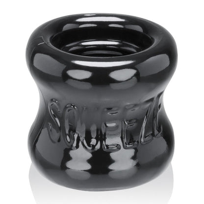 SQUEEZE, ballstretcher - BLACK – Rechargeable, Discreet, Intimate Wellness Accessory – Quiet, Rechargeable, Waterproof, Couples & Solo Use, Discreet Intimate Wellness Accessory