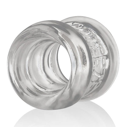 SQUEEZE, ballstretcher - CLEAR – Rechargeable, Discreet, Intimate Wellness Accessory – Quiet, Rechargeable, Waterproof, Couples & Solo Use, Discreet Intimate Wellness Accessory