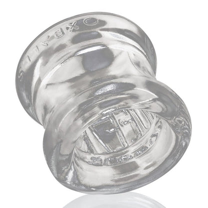 SQUEEZE, ballstretcher - CLEAR – Rechargeable, Discreet, Intimate Wellness Accessory – Quiet, Rechargeable, Waterproof, Couples & Solo Use, Discreet Intimate Wellness Accessory