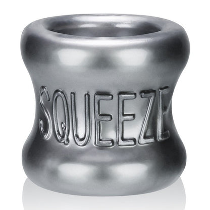 Oxballs SQUEEZE, ballstretcher - STEEL – Rechargeable, Discreet, Intimate Wellness Accessory – Quiet, Rechargeable, Waterproof, Couples & Solo Use, Discreet Intimate Wellness Accessory