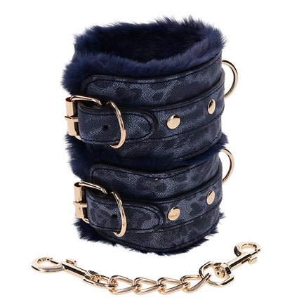 Cougar Fur Handcuffs – Rechargeable, Discreet, Intimate Wellness Accessory – Quiet, Rechargeable, Waterproof, Couples & Solo Use, Discreet Intimate Wellness Accessory
