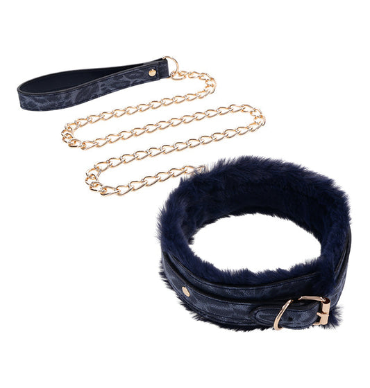 Cougar Fur Collar & Leash – Rechargeable, Discreet, Intimate Wellness Accessory – Quiet, Rechargeable, Waterproof, Couples & Solo Use, Discreet Intimate Wellness Accessory