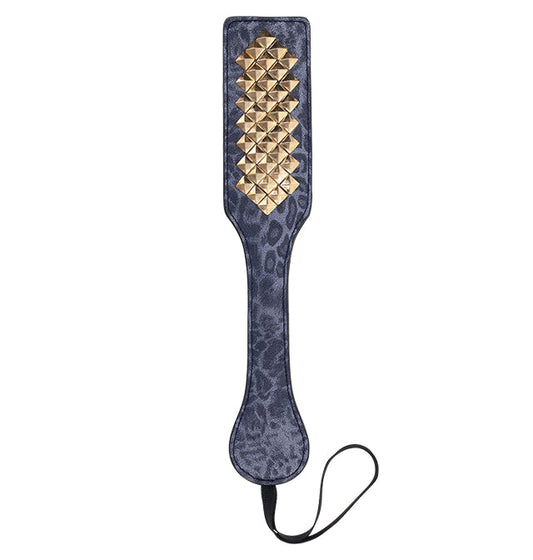 Cougar Studded Paddle – Rechargeable, Discreet, Intimate Wellness Accessory – Quiet, Rechargeable, Waterproof, Couples & Solo Use, Discreet Intimate Wellness Accessory